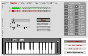 Gehörbildung (Screenshot)