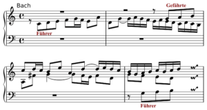 Wiederschlag: Führer-Gefährte dreistimmig