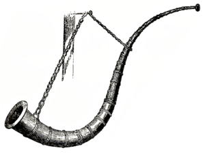 Blasinstrument - historisches Horn