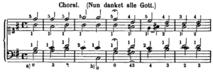 Notation für Glasharmonika
