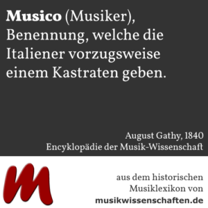 Musico (Gathy 1840)