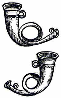 Jägerhorn, um 1600.