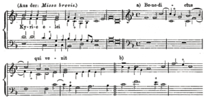 Wechselnoten bei Andreas Gabrieli