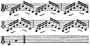 Arpeggio ausgeschrieben (Koch 1802)