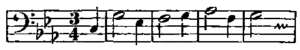 Passacaglio (Riemann 1882)
