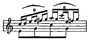 Sextole, 1. (Riemann 1882)
