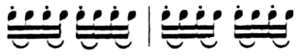 Nebenakzente, Gliedteile (Dommer 1865)